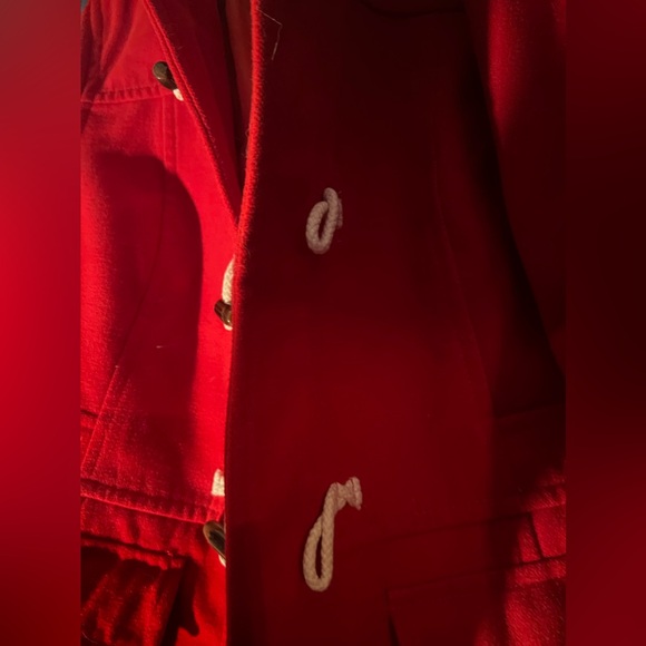 Red Wool old navy coat - Picture 4 of 6